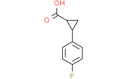 trans-2-(4-fluorophenyl)cyclopropanecarboxylic acid