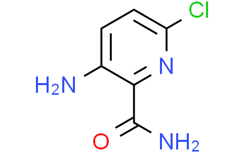 3-amino-6-chloropyridine-2-carboxamide