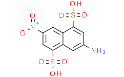 3-amino-7-nitronaphthalene-1,5-disulphonic acid