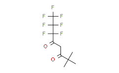 2，2-二甲基-6，6，7，7，8，8，8-七氟-3，5-辛二酮,98%