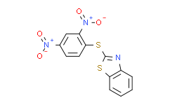 2-(2，4-二硝基苯基硫代)苯并噻唑,≥98%
