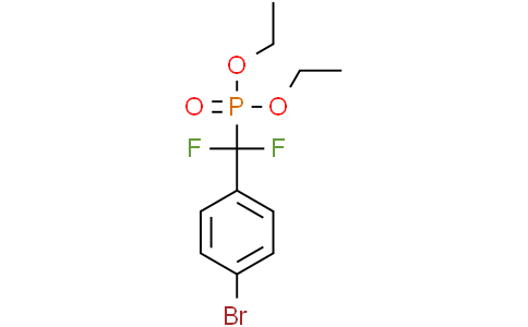 Diethyl ((4-bromophenyl)difluoromethyl)phosphonateCas:177284-56-9