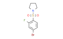 1-(4-bromo-2-fluorobenzenesulfonyl)pyrrolidine,95%