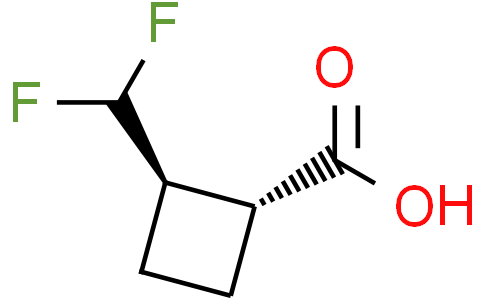 (1R,2R)-2-(difluoromethyl)cyclobutanecarboxylic acid