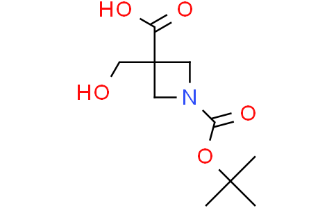 1-tert-butoxycarbonyl-3-(hydroxymethyl)azetidine-3-carboxylic acid
