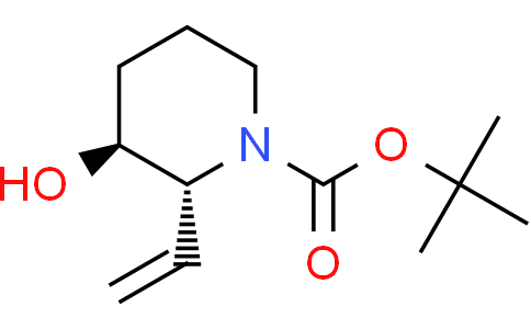 tert-butyl (2R,3S)-3-hydroxy-2-vinyl-piperidine-1-carboxylate