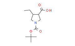 4-乙基-1，3-吡咯烷二甲酸 1-叔丁酯,95%