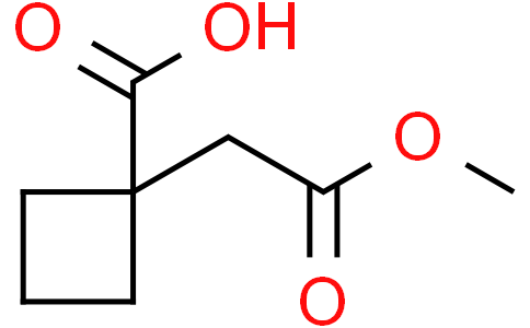 1-(2-methoxy-2-oxo-ethyl)cyclobutanecarboxylic acid