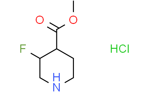 methyl 3-fluoropiperidine-4-carboxylate hydrochloride