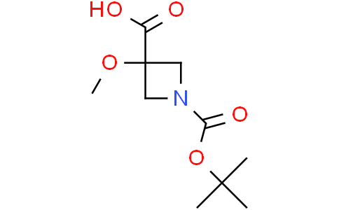 1-[(tert-butoxy)carbonyl]-3-methoxyazetidine-3-carboxylic acid