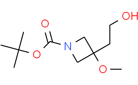 tert-butyl 3-(2-hydroxyethyl)-3-methoxyazetidine-1-carboxylate