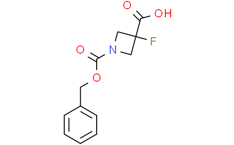 1-[(benzyloxy)carbonyl]-3-fluoroazetidine-3-carboxylic acid