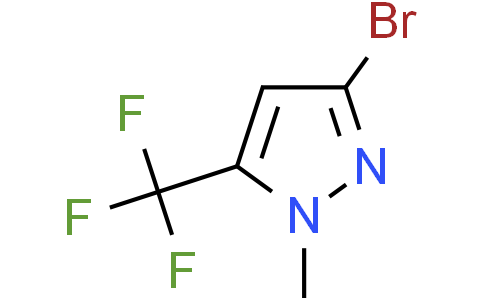 3-bromo-1-methyl-5-(trifluoromethyl)pyrazole