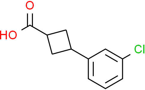 3-(3-chlorophenyl)cyclobutanecarboxylic acid