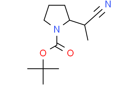tert-butyl 2-(1-cyanoethyl)pyrrolidine-1-carboxylate