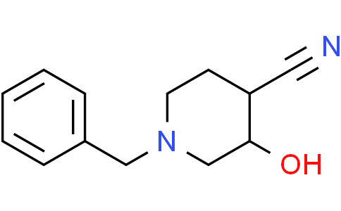 1-benzyl-3-hydroxy-piperidine-4-carbonitrile