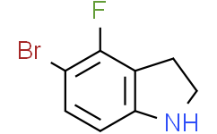 5-溴-4-氟吲哚啉,95%