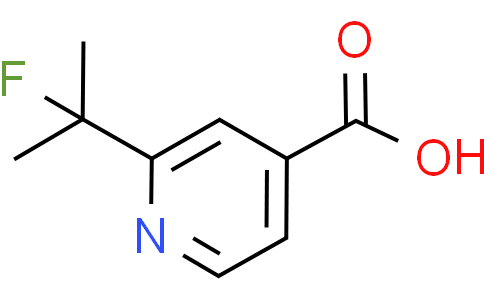 2-(1-fluoro-1-methyl-ethyl)pyridine-4-carboxylic acid