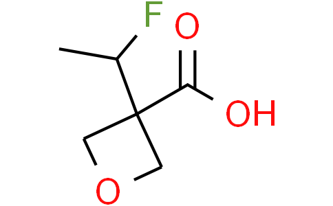 3-(1-fluoroethyl)oxetane-3-carboxylic acid