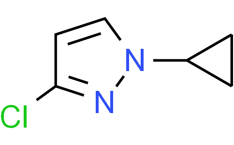 3-chloro-1-cyclopropyl-pyrazole