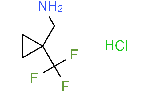 (1-(Trifluoromethyl)cyclopropyl)methanamine hydrochlorideCas:1783418-59-6