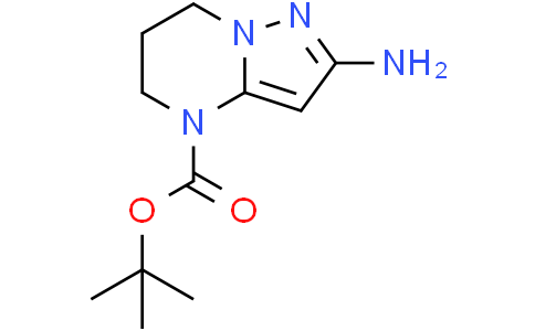 tert-butyl 2-amino-6,7-dihydro-5H-pyrazolo[1,5-a]pyrimidine-4-carboxylate