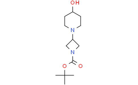 tert-butyl 3-(4-hydroxy-1-piperidyl)azetidine-1-carboxylate