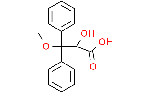2-羟基-3-甲氧基-3,3-二苯基丙酸 ,99%