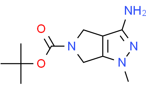 tert-butyl 3-amino-1-methyl-4,6-dihydropyrrolo[3,4-c]pyrazole-5-carboxylate