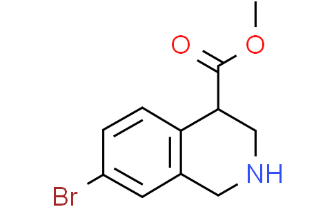 methyl 7-bromo-1,2,3,4-tetrahydroisoquinoline-4-carboxylate
