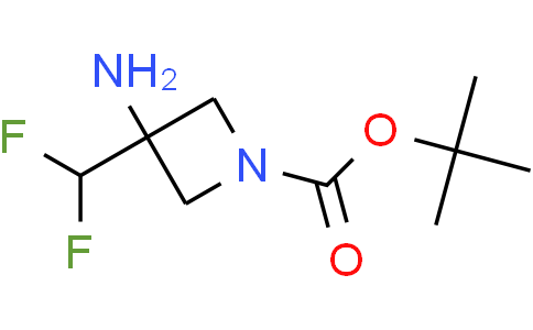 tert-butyl 3-amino-3-(difluoromethyl)azetidine-1-carboxylate
