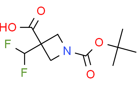 1-[(tert-butoxy)carbonyl]-3-(difluoromethyl)azetidine-3-carboxylic acid