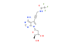N- [3- [4-氨基-7-[（2S，4S，5R）-4-羟基-5-（羟甲基）氧杂戊-2-基]吡咯并[2，3-d]嘧啶-5 -基]丙-2-炔基] -2，2，2-三氟乙酰胺,95%