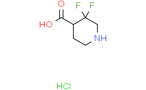 3,3-difluoropiperidine-4-carboxylic acid hydrochloride