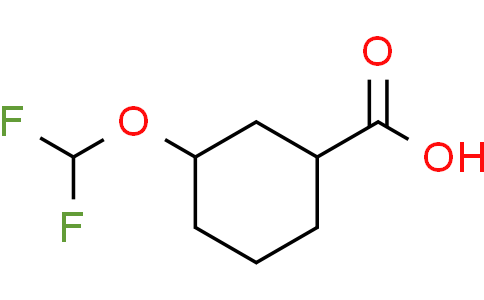 3-(difluoromethoxy)cyclohexanecarboxylic acid