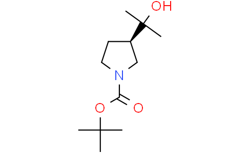 tert-butyl (3R)-3-(1-hydroxy-1-methyl-ethyl)pyrrolidine-1-carboxylate