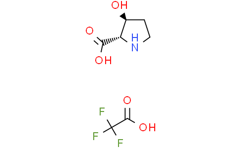 cis-3-hydroxypyrrolidine-2-carboxylic acid;2,2,2-trifluoroacetic acid