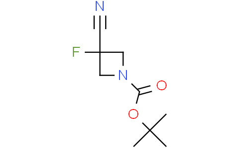 tert-butyl 3-cyano-3-fluoro-azetidine-1-carboxylate