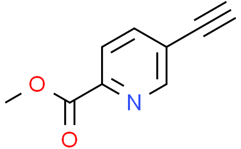 2-Pyridinecarboxylic acid, 5-ethynyl-, methyl ester