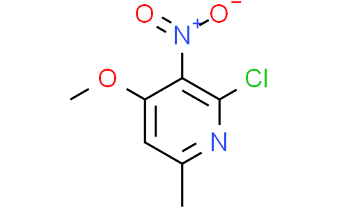 2-chloro-4-methoxy-6-methyl-3-nitro-pyridine