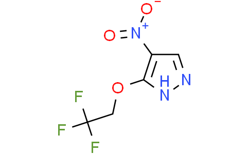 4-nitro-3-(2,2,2-trifluoroethoxy)-1H-pyrazole