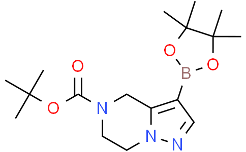 tert-butyl 3-(tetramethyl-1,3,2-dioxaborolan-2-yl)-4H,5H,6H,7H-pyrazolo[1,5-a]pyrazine-5-carboxylate