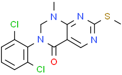 3-(2,6-dichlorophenyl)-1-methyl-7-(methylsulfanyl)-1H,2H,3H,4H-pyrimido[4,5-d][1,3]diazin-4-one