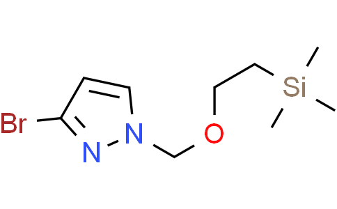 3-bromo-1-{[2-(trimethylsilyl)ethoxy]methyl}-1H-pyrazole