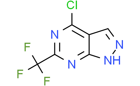 4-chloro-6-(trifluoromethyl)-1H-pyrazolo[3,4-d]pyrimidine