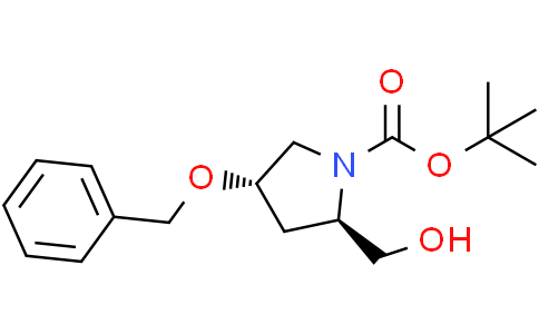 tert-butyl (2R,4S)-4-benzyloxy-2-(hydroxymethyl)pyrrolidine-1-carboxylate