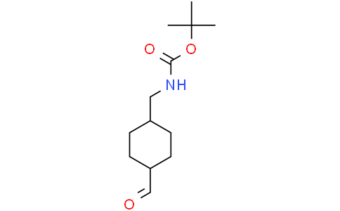 tert-Butyl((trans-4-formylcyclohexyl)methyl)carbamateCas:180046-90-6