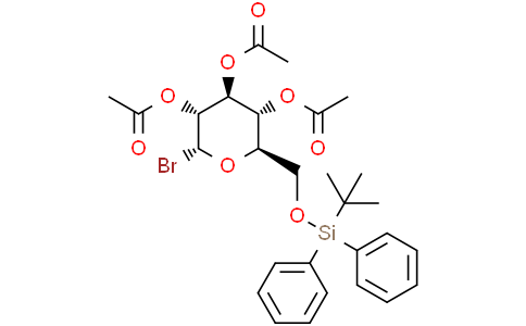 [(2R,3R,4S,5R,6R)-4,5-diacetoxy-6-bromo-2-[[tert-butyl(diphenyl)silyl]oxymethyl]tetrahydropyran-3-yl] acetate