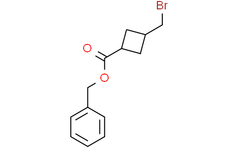 benzyl 3-(bromomethyl)cyclobutanecarboxylate