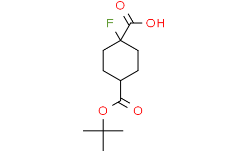 cis-4-tert-butoxycarbonyl-1-fluoro-cyclohexanecarboxylic acid